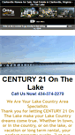 Mobile Screenshot of century21onthelake.com